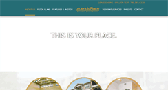 Desktop Screenshot of legendsplace.com